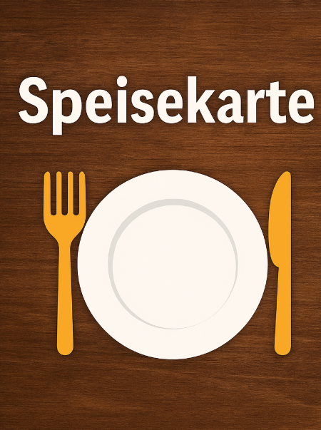 Speisekarte öffnen